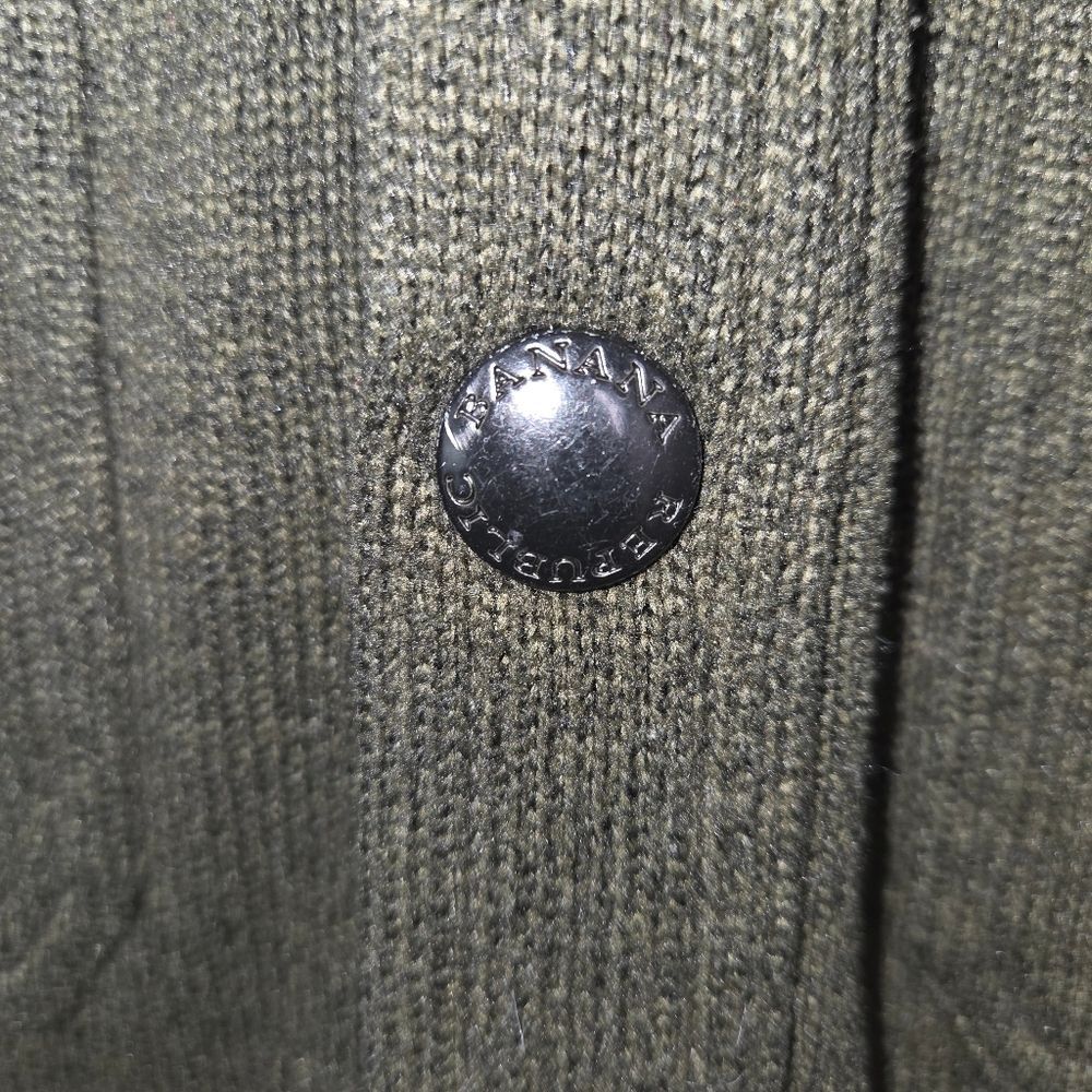 Banana Republic Men's Fleece Lined Polartec Snap Up Shirt Jacket Size Medium - Picture 3 of 6